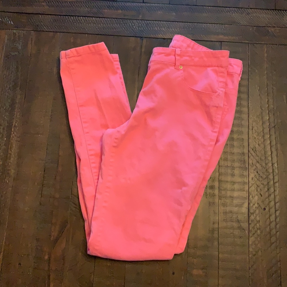 H&M Pink Skinny Jeans Size 8